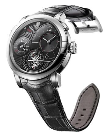 Harry Winston Midnight GMT Tourbillon WG MIDATG45WW001 Replica Watch